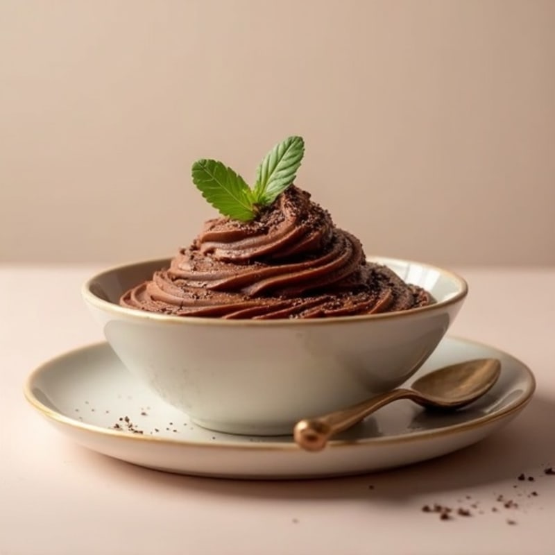 Silky Chocolate Protein Pudding