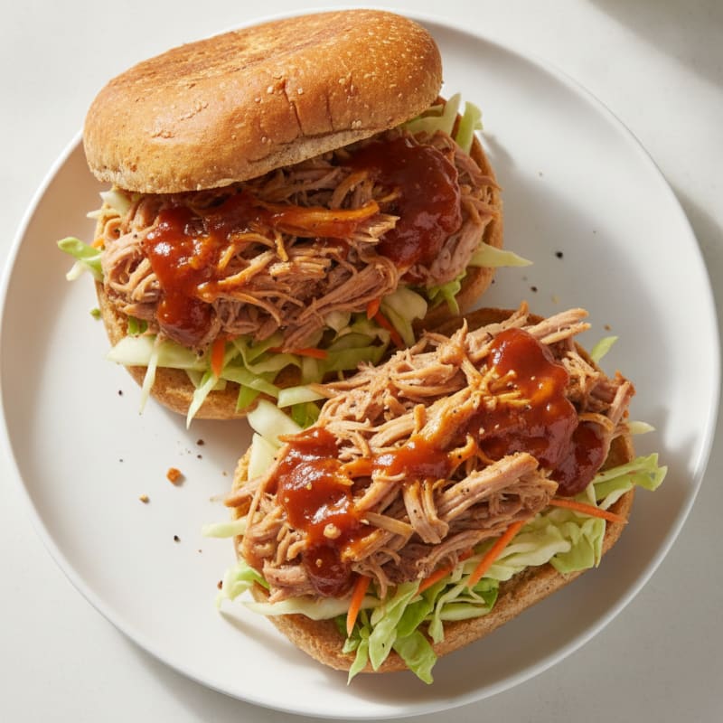 BBQ Pulled Pork Sandwiches