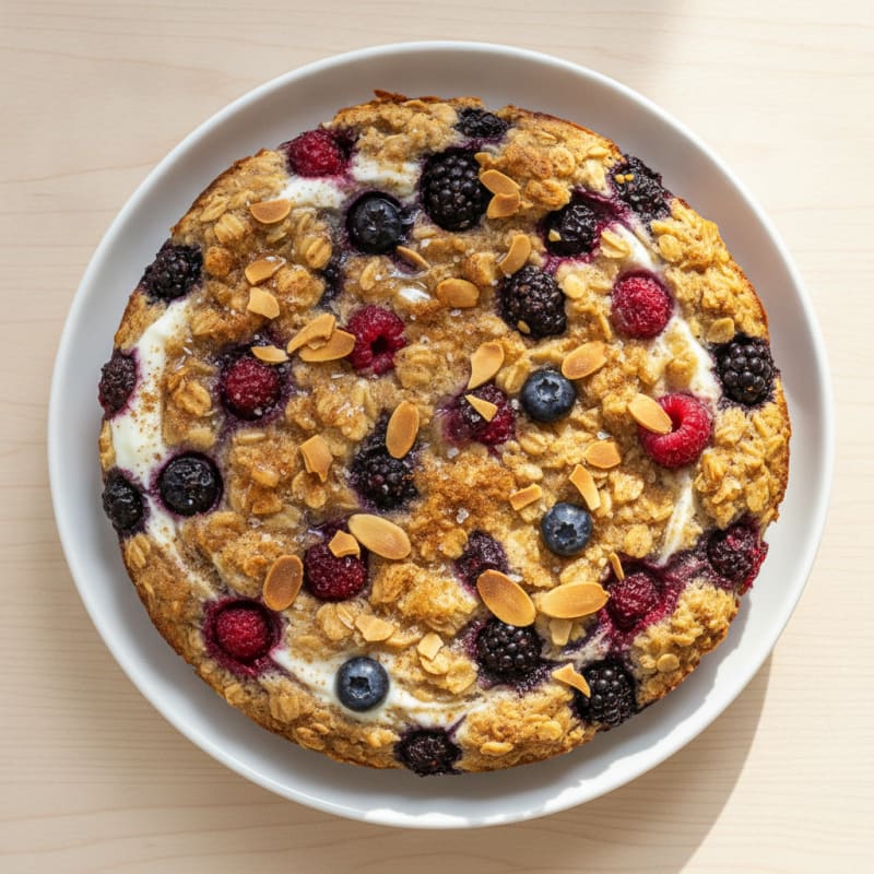 Berry-Almond Baked Oatmeal