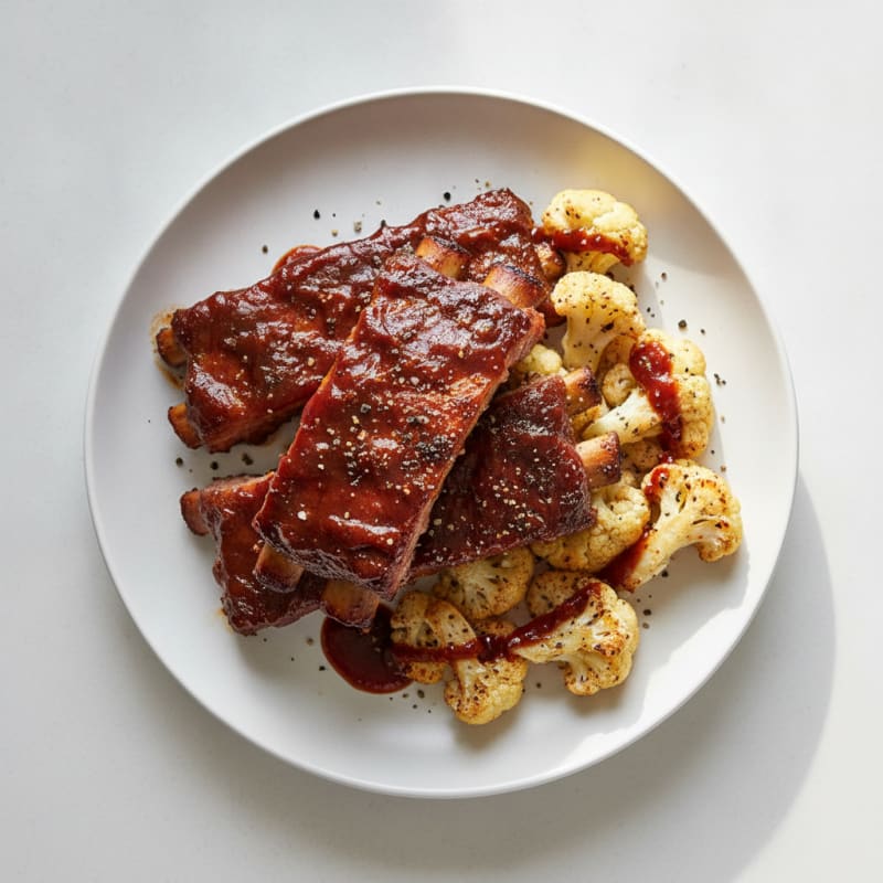 Sticky BBQ Baby Back Ribs