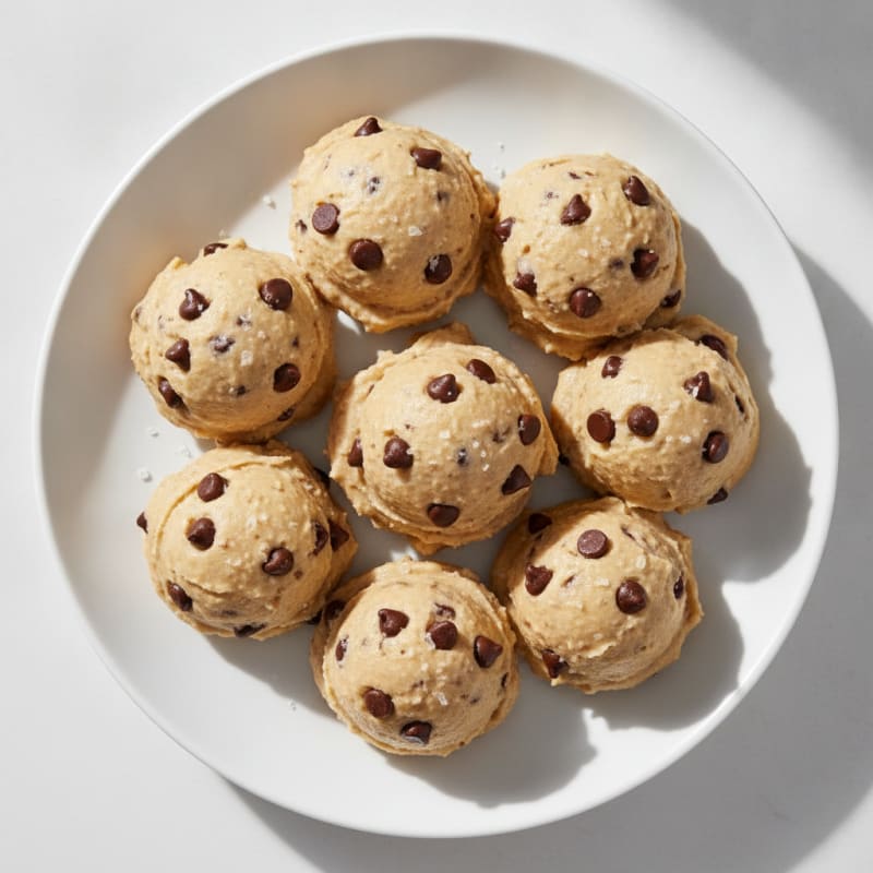 No-Bake Chocolate Chip Cookie Dough Bites