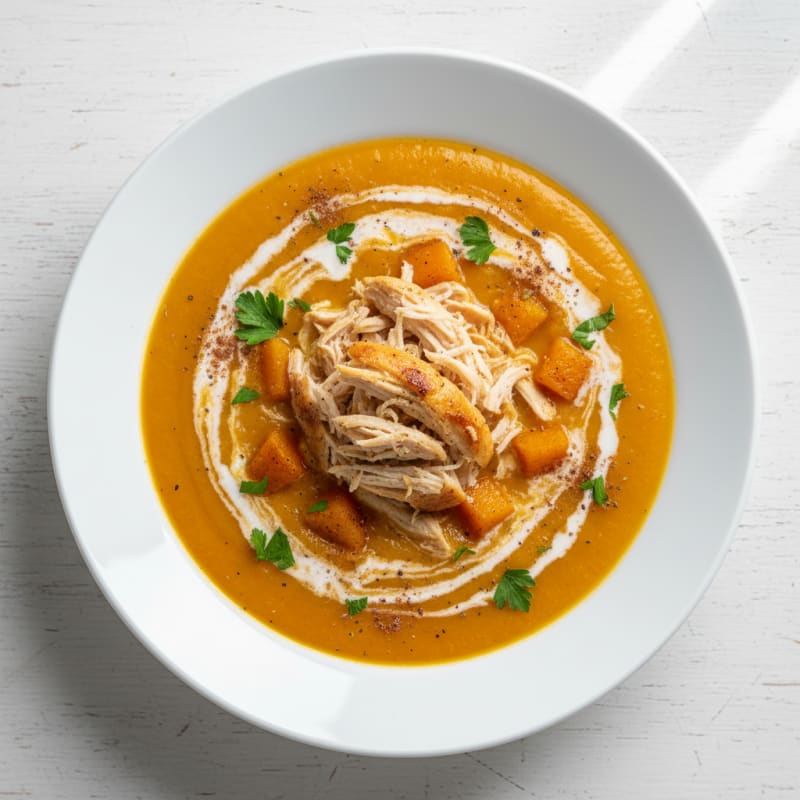 Creamy Roasted Butternut Squash Soup