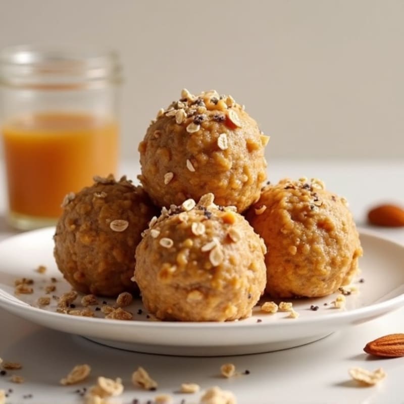 No-Bake Almond Butter Protein Bites