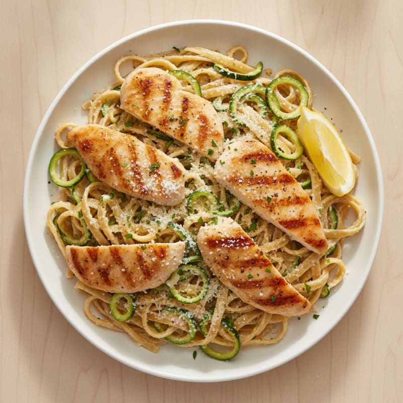 Chicken Alfredo Fettuccine