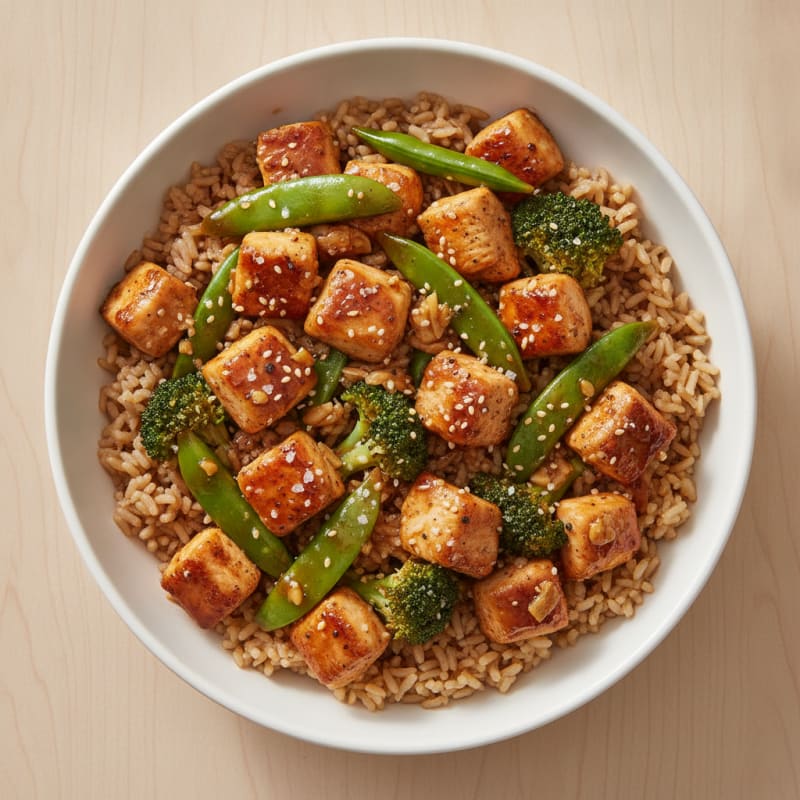Chicken Teriyaki Rice Bowl