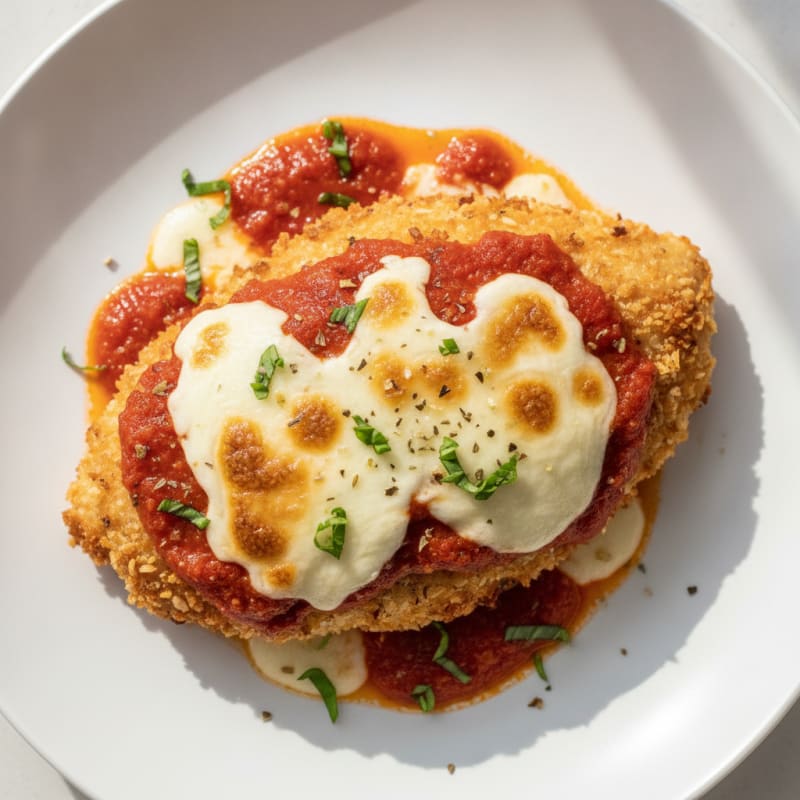 Crispy Chicken Parmesan