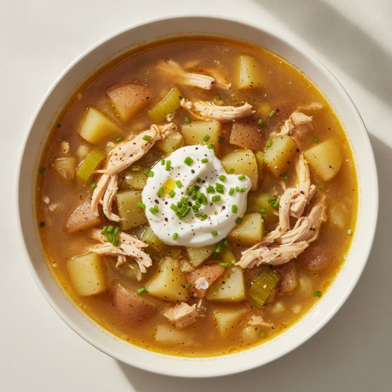 Hearty Potato Leek Soup