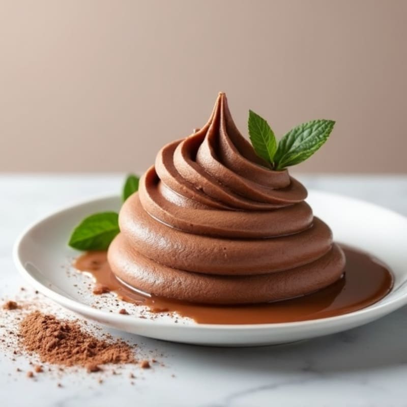 Silky Chocolate Protein Mousse