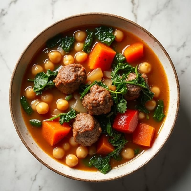 Tender Spiced Lamb and Vegetable Stew