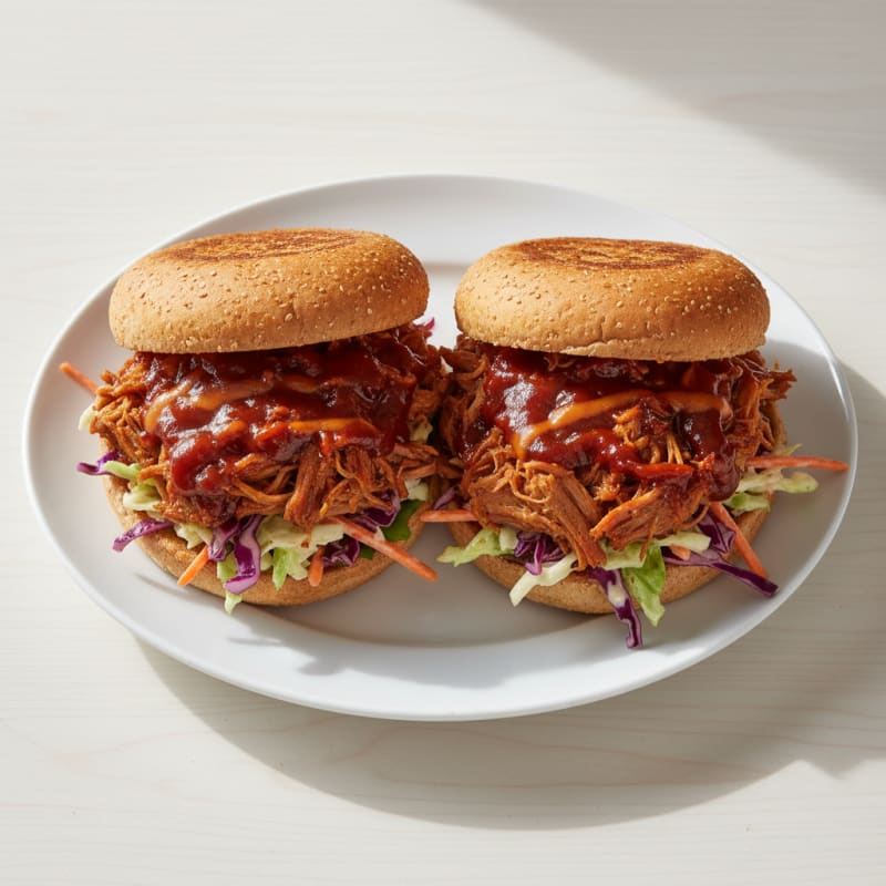 Smoky BBQ Pulled Pork Sandwiches