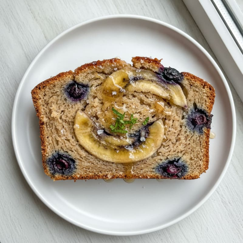 Banana-Berry Protein Breakfast Bread