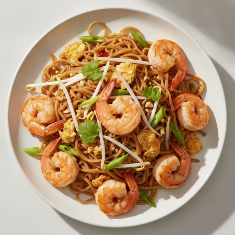 Shrimp Pad Thai Noodles