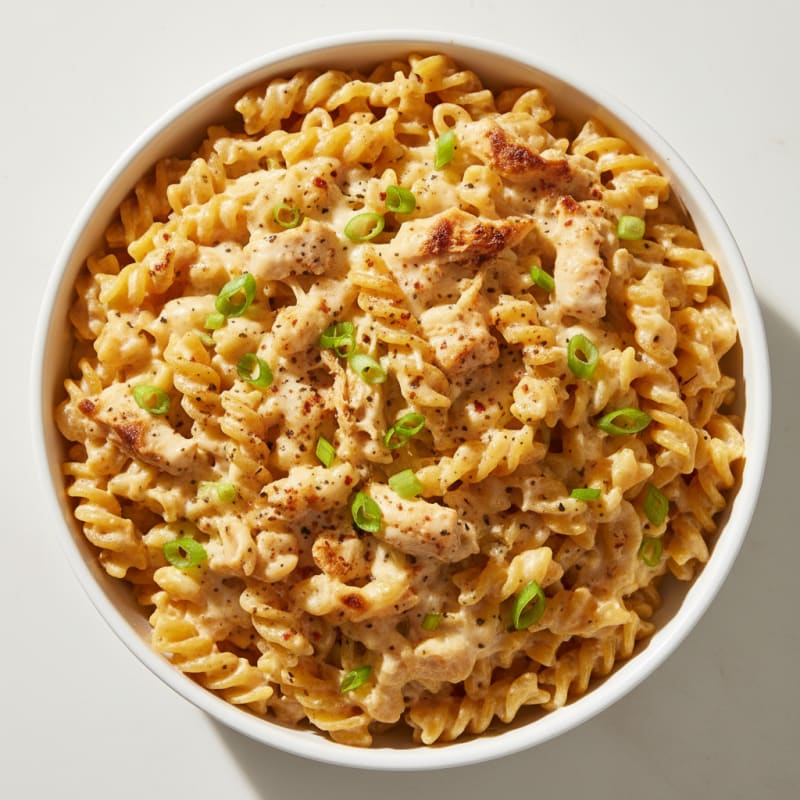 High-Protein Creamy Baked Macaroni and Cheese