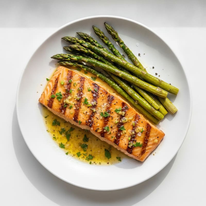 Lemon Herb Grilled Salmon
