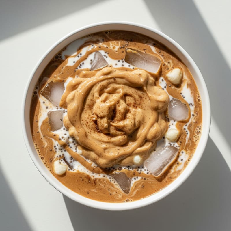 Creamy Vanilla Bean Iced Latte