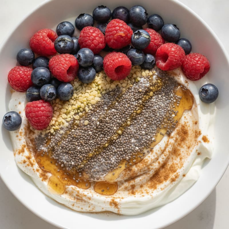 Berry Chia Seed Power Bowl