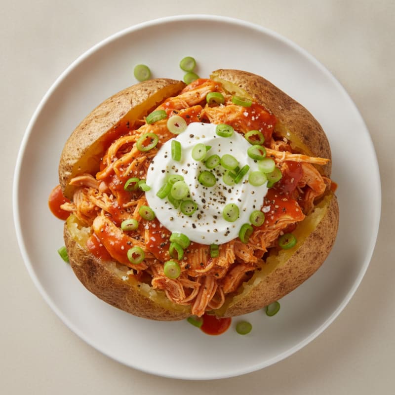 Buffalo Chicken Baked Potato
