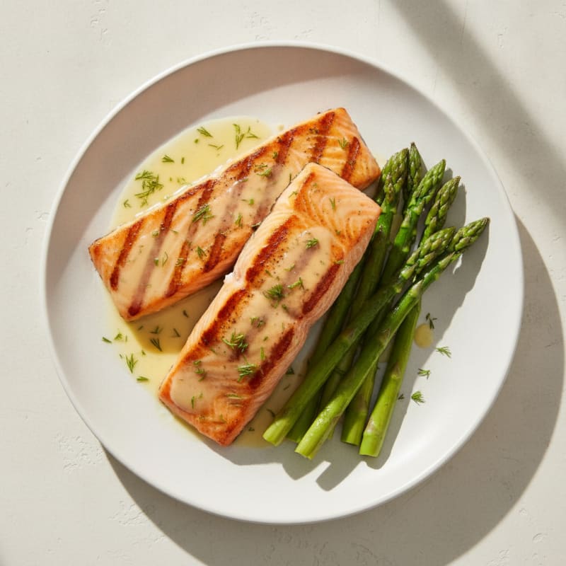 Lemon Herb Grilled Salmon