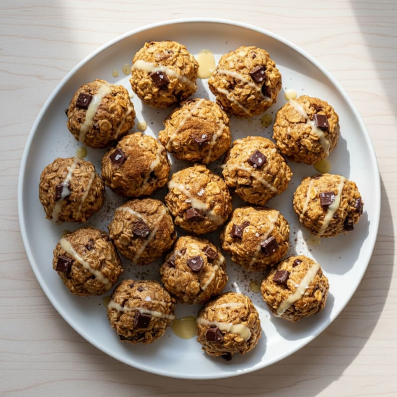 Chewy Chocolate Chip Protein Bites