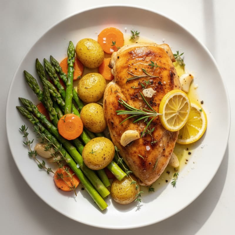 Lemon Herb Roasted Chicken