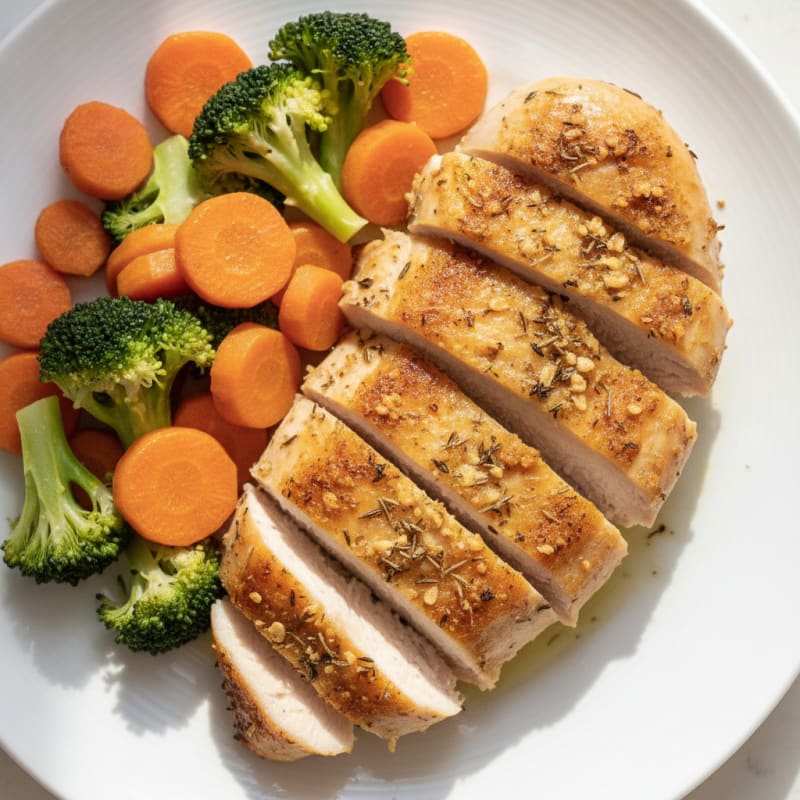 Garlic Herb Roasted Chicken