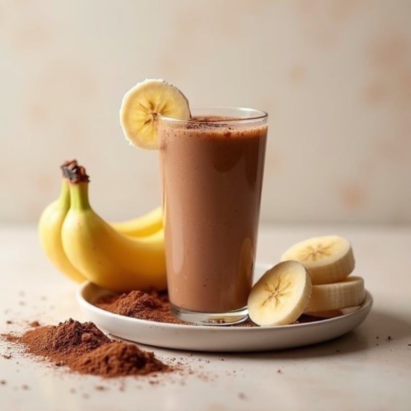Creamy Chocolate Protein Smoothie