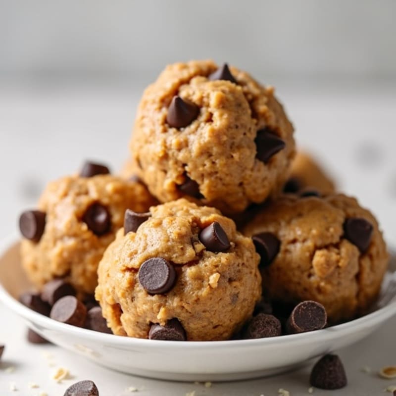 No-Bake Chewy Protein Cookie Dough Bites