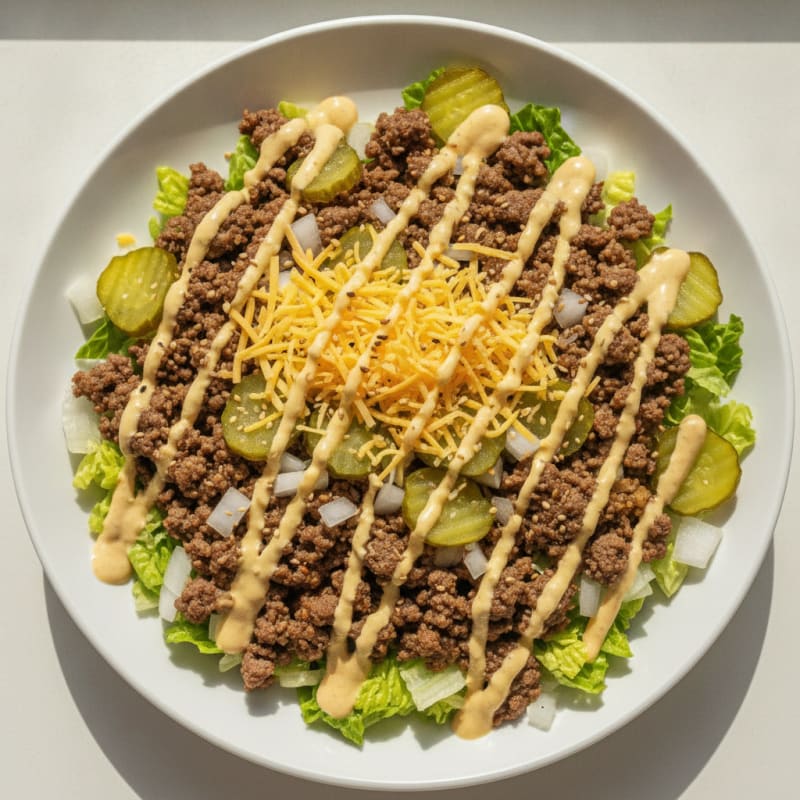 Big Mac Protein Bowl