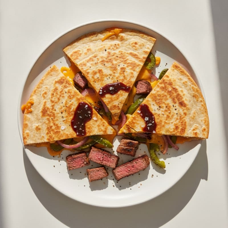 Steak and Poblano Quesadillas