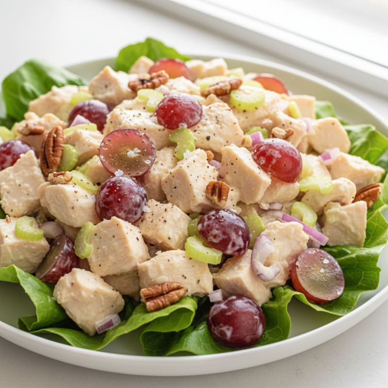 Chicken Salad with Grapes and Pecans