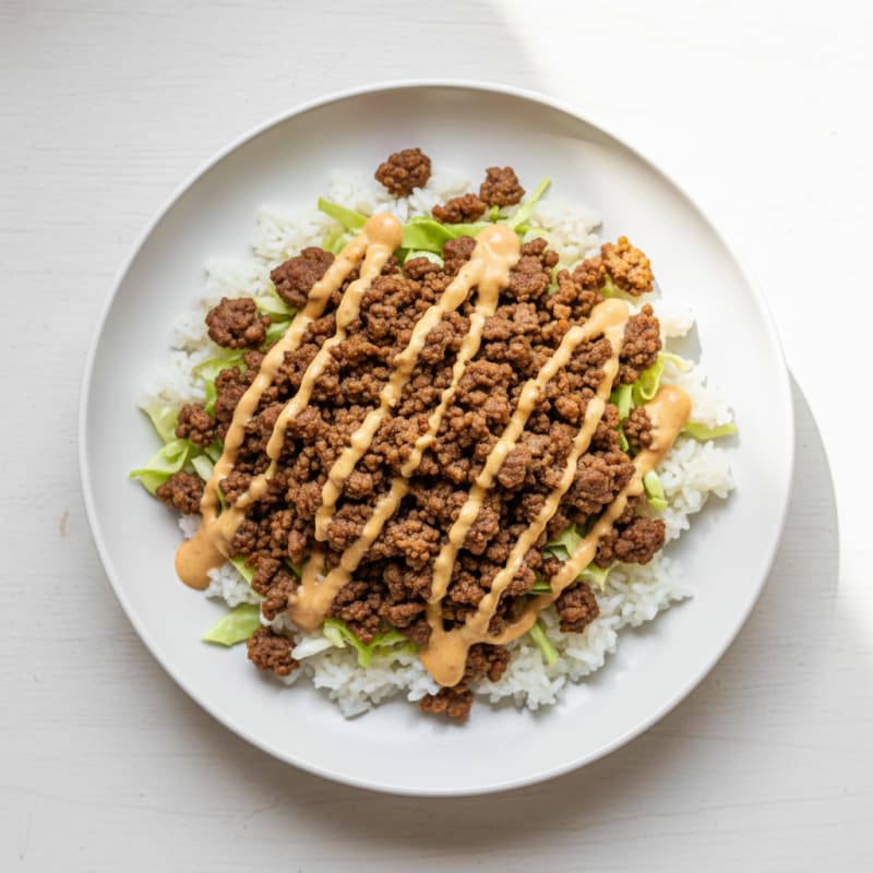 Crispy Beef and Special Sauce Bowl