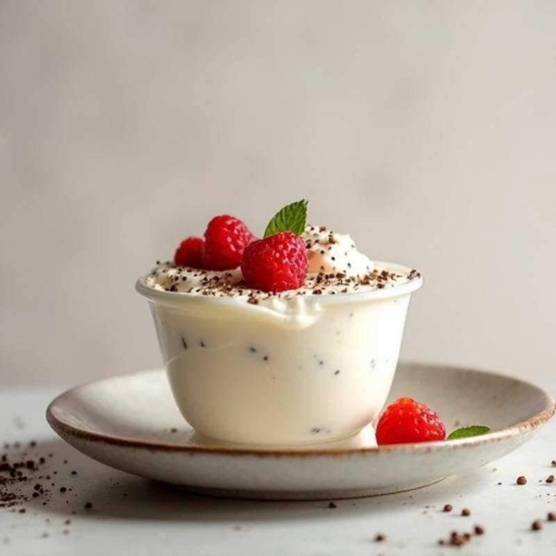 No-Bake Silky Coconut Cream Protein Pudding