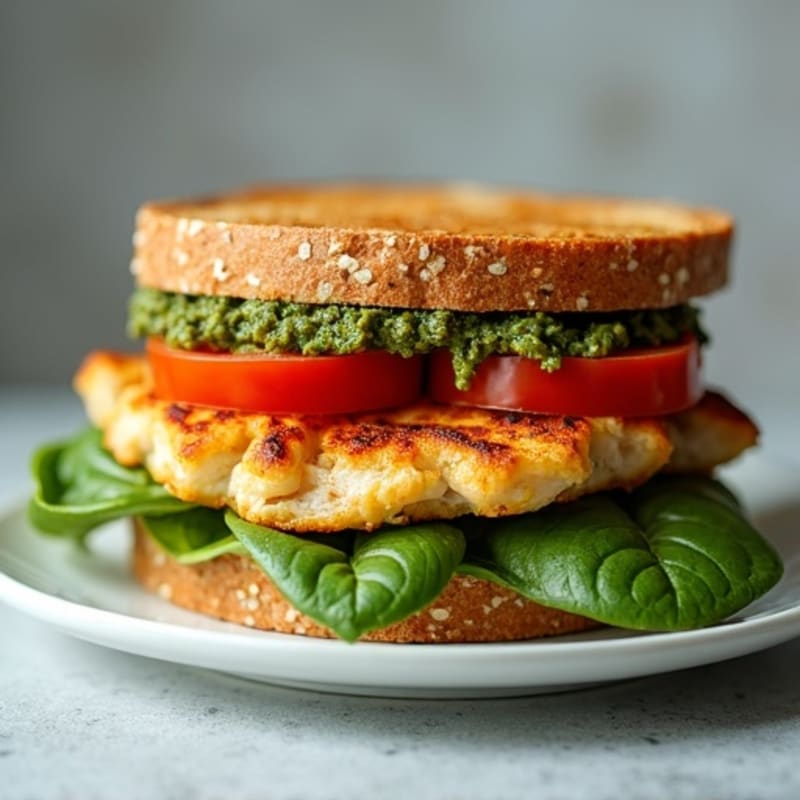 Fresh Pesto Chicken Sandwich