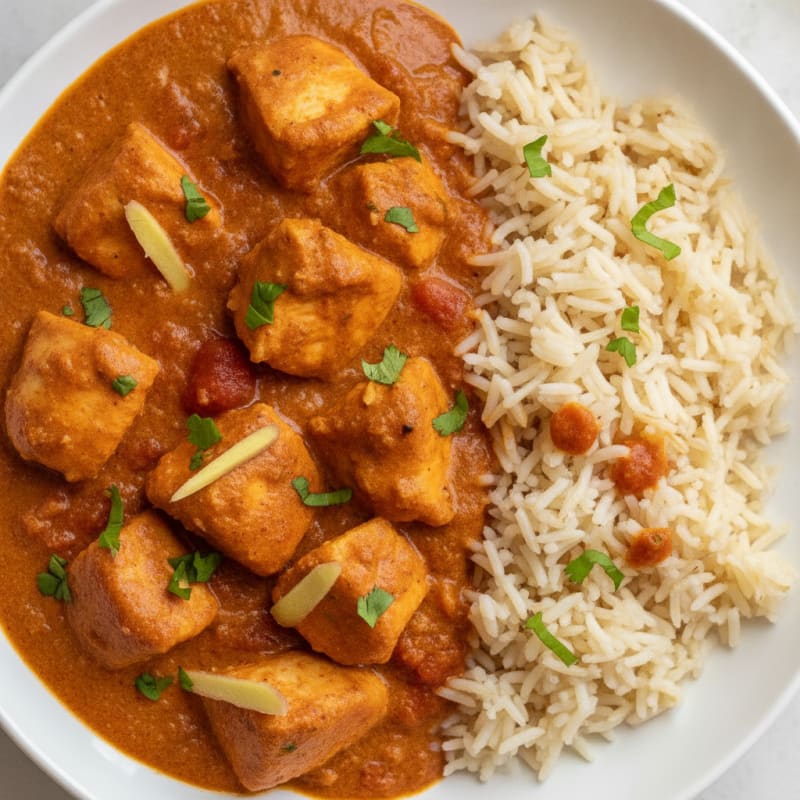 Chicken Tikka Masala with Basmati Rice