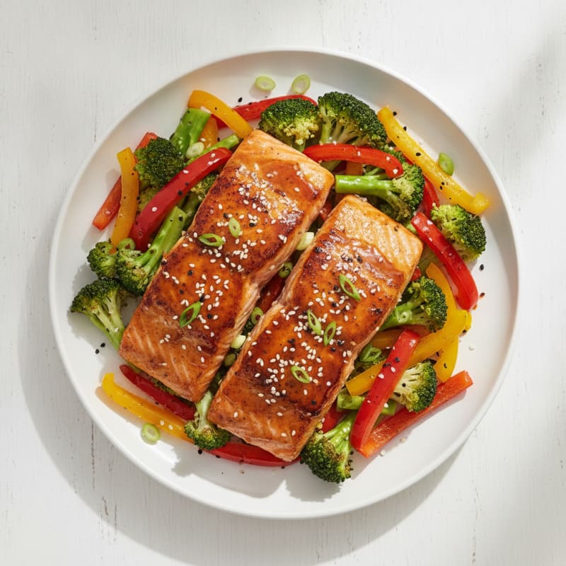 Teriyaki Glazed Salmon