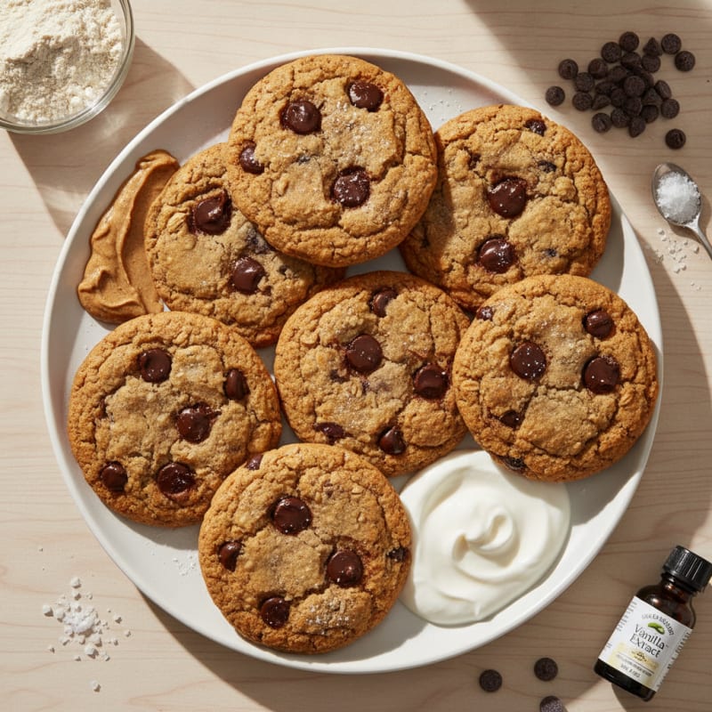 Chocolate Chip Protein Cookies