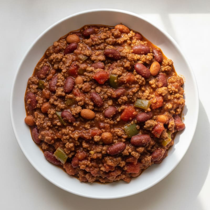 Hearty Slow Cooker Beef Chili