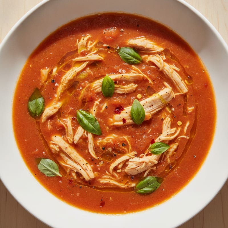 Roasted Tomato Basil Soup