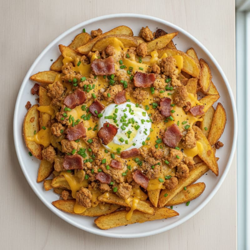 Loaded Bacon Cheese Fries