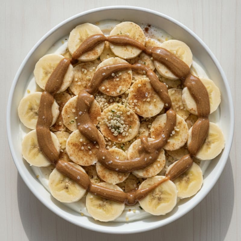 Almond Butter Banana Bites