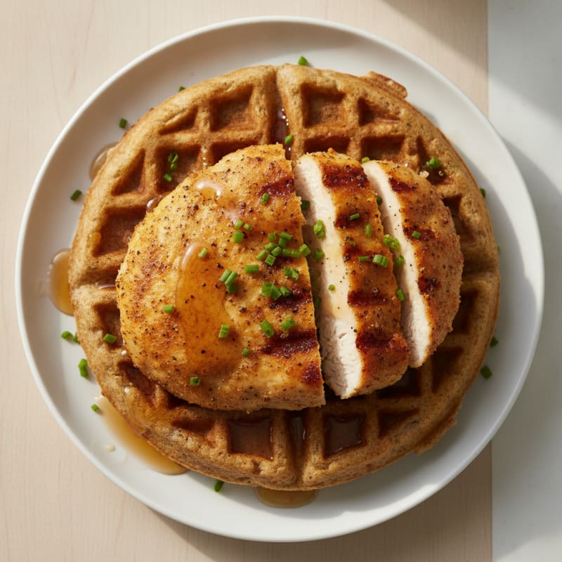 Golden Chicken & Waffles