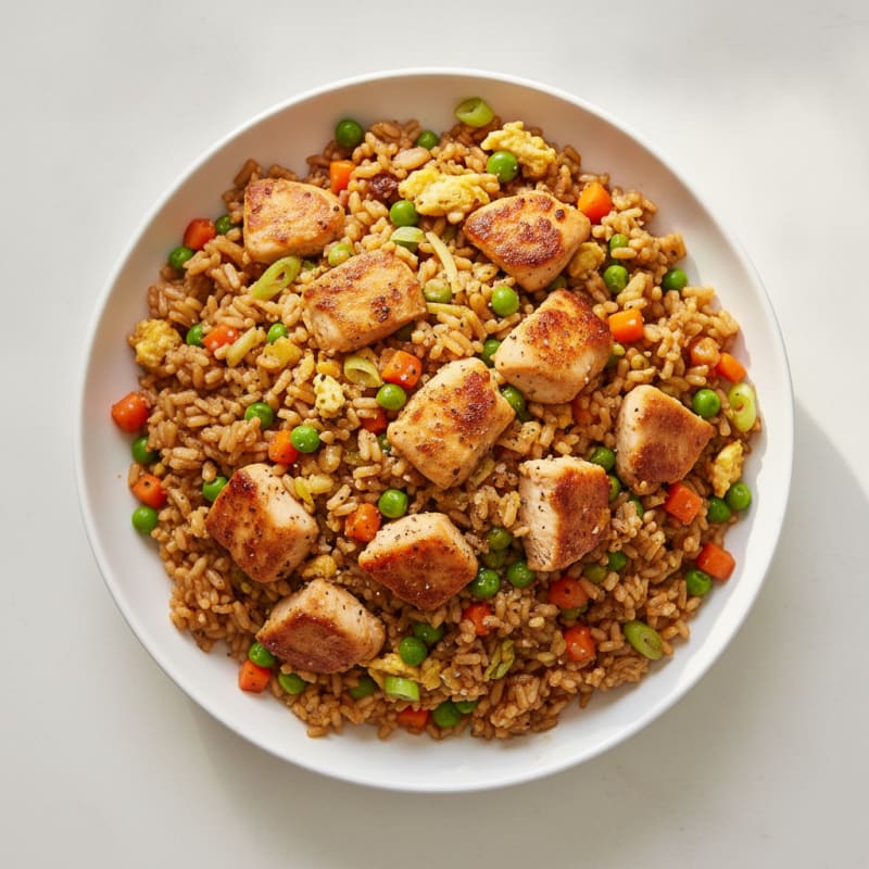 Chicken Fried Rice with Vegetables