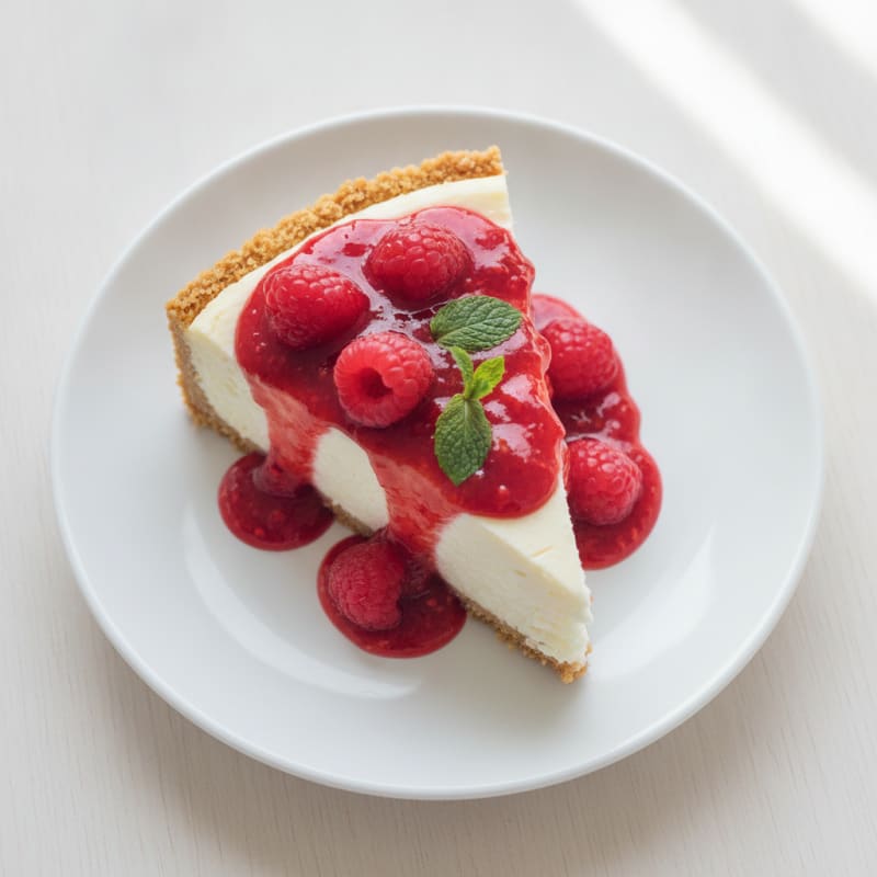 Creamy Greek Yogurt Protein Cheesecake