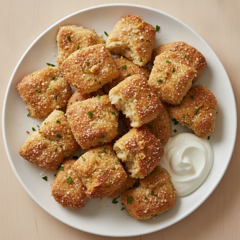 Garlic Parmesan Pretzel Bites