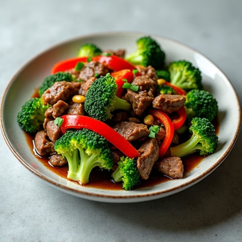 Healthy Beef and Broccoli Stir-Fry