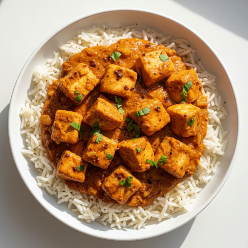 Spiced Butter Chicken with Basmati Rice