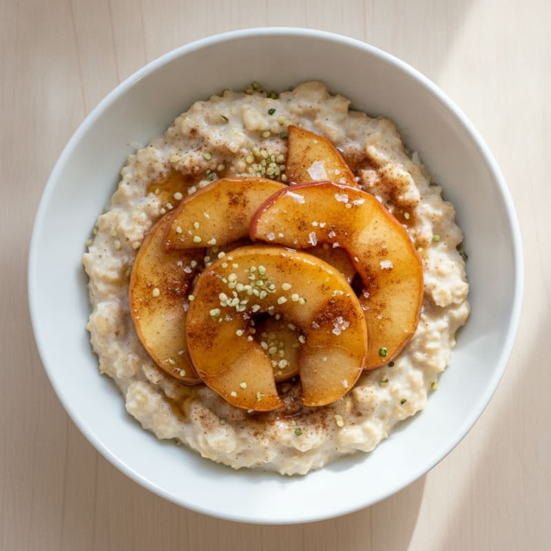 Apple Cinnamon Protein Oatmeal
