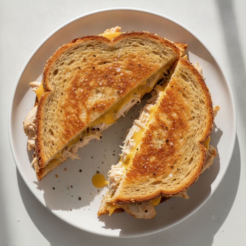 High-Protein Classic Grilled Cheese