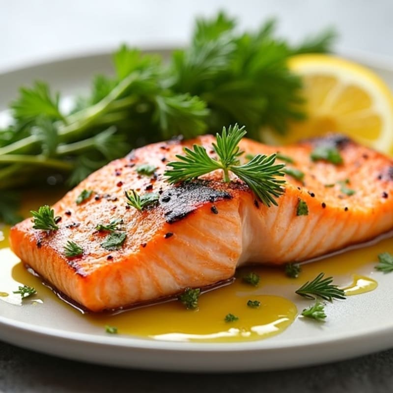 Citrus-Herb Grilled Salmon with Fresh Herbs