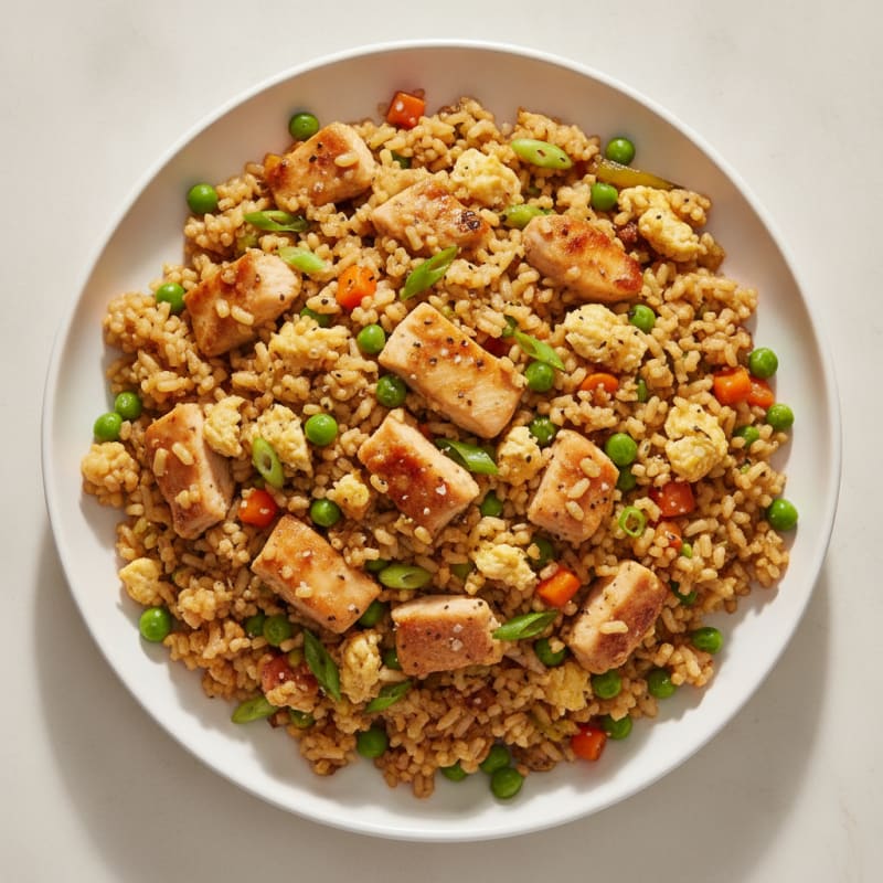 Chicken Fried Rice with Vegetables